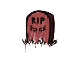 Sealed Graffiti | Tombstone (Blood Red)