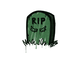 Sealed Graffiti | Tombstone (Jungle Green)