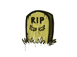 Sealed Graffiti | Tombstone (Tracer Yellow)