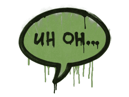 Sealed Graffiti | Uh Oh (Battle Green)