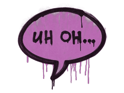 Sealed Graffiti | Uh Oh (Bazooka Pink)