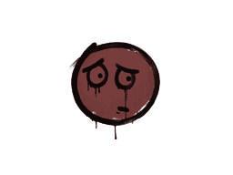 Sealed Graffiti | Worry (Brick Red)