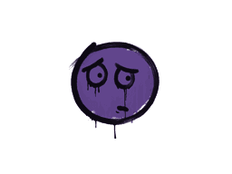 Sealed Graffiti | Worry (Monster Purple)