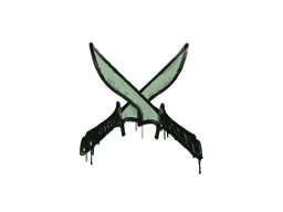 Sealed Graffiti | X-Knives (Cash Green)