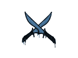 Sealed Graffiti | X-Knives (Monarch Blue)