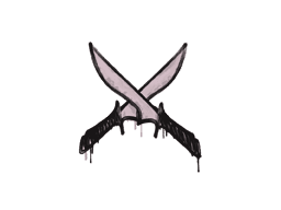 Sealed Graffiti | X-Knives (War Pig Pink)