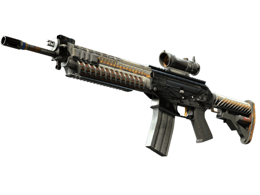 StatTrak™ SG 553 | Aerial (Well-Worn)