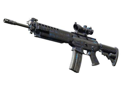 SG 553 | Aloha (Battle-Scarred)