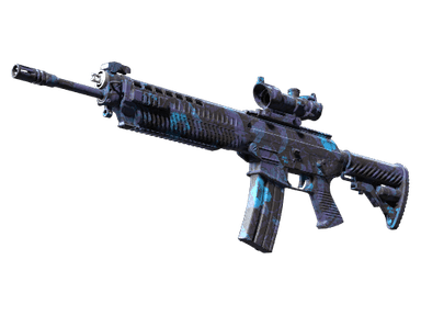 StatTrak™ SG 553 | Aloha (Factory New)