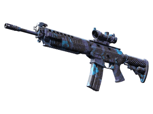 StatTrak™ SG 553 | Aloha (Factory New)