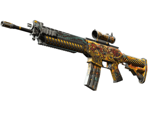 StatTrak™ SG 553 | Colony IV (Field-Tested)