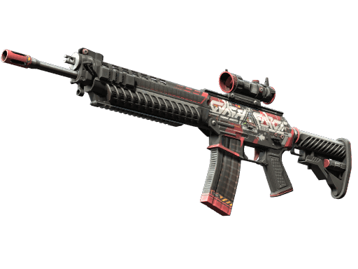 StatTrak™ SG 553 | Cyberforce (Factory New)