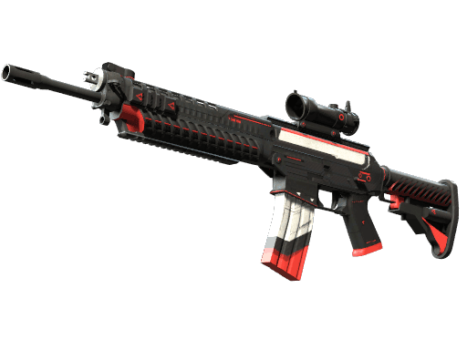 StatTrak™ SG 553 | Cyrex (Minimal Wear)