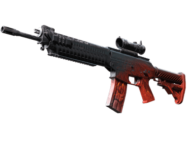 StatTrak™ SG 553 | Darkwing (Well-Worn)