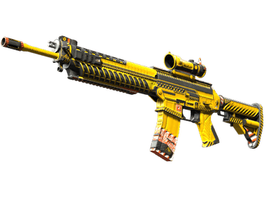 Souvenir SG 553 | Hazard Pay (Minimal Wear)