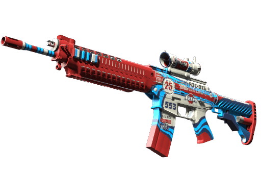 Souvenir SG 553 | Integrale (Factory New)