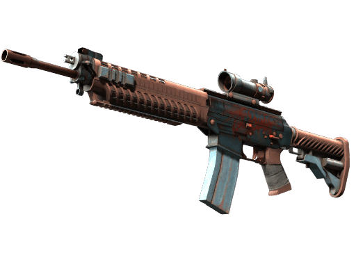 StatTrak™ SG 553 | Ol' Rusty (Well-Worn)