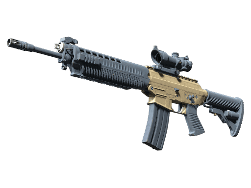 SG 553 | Tornado (Field-Tested)