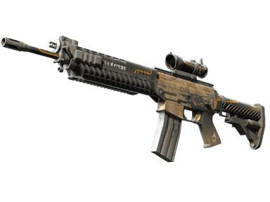 StatTrak™ SG 553 | Triarch (Battle-Scarred)