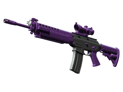 StatTrak™ SG 553 | Ultraviolet (Factory New)