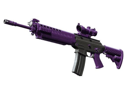 SG 553 | Ultraviolet (Well-Worn)