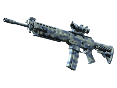 SG 553 | Wave Spray (Minimal Wear)