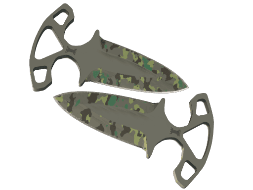 ★ Shadow Daggers | Boreal Forest (Minimal Wear)