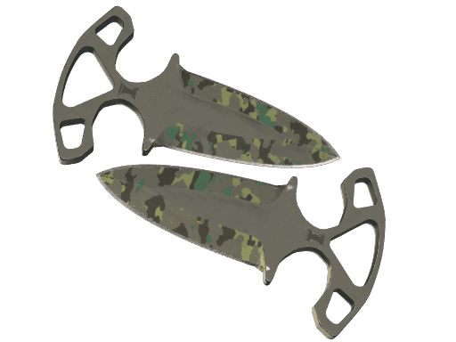 ★ StatTrak™ Shadow Daggers | Boreal Forest (Well-Worn)