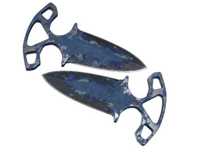 ★ StatTrak™ Shadow Daggers | Bright Water (Battle-Scarred)