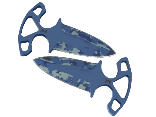 ★ StatTrak™ Shadow Daggers | Bright Water (Minimal Wear)