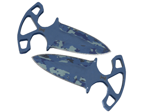 ★ StatTrak™ Shadow Daggers | Bright Water (Well-Worn)