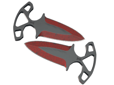 ★ Shadow Daggers | Crimson Web (Minimal Wear)