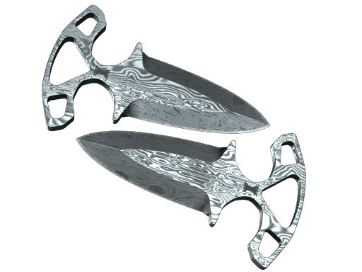 ★ Shadow Daggers | Damascus Steel (Battle-Scarred)