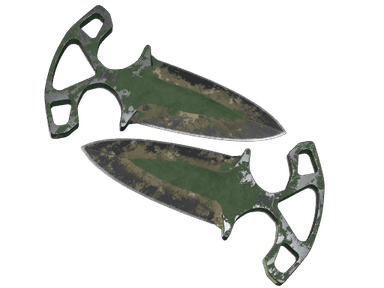 ★ StatTrak™ Shadow Daggers | Forest DDPAT (Battle-Scarred)