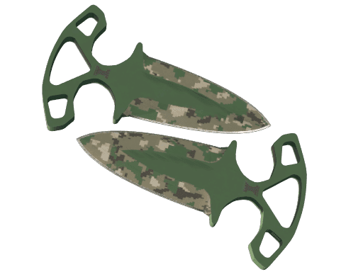 ★ StatTrak™ Shadow Daggers | Forest DDPAT (Factory New)