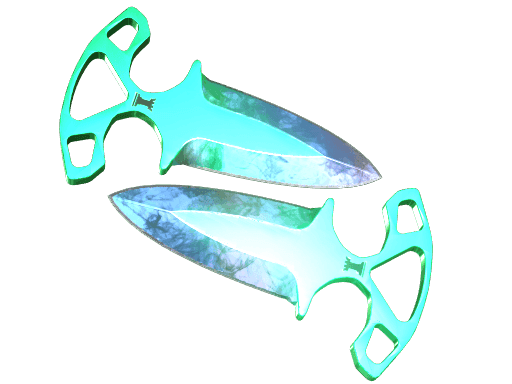 ★ StatTrak™ Shadow Daggers | Gamma Doppler Phase 1 (Factory New)