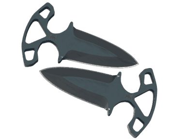 ★ StatTrak™ Shadow Daggers | Night (Well-Worn)