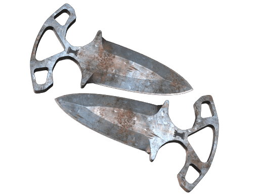 ★ Shadow Daggers | Rust Coat (Well-Worn)