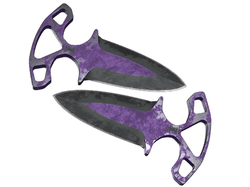 ★ Shadow Daggers | Ultraviolet (Battle-Scarred)