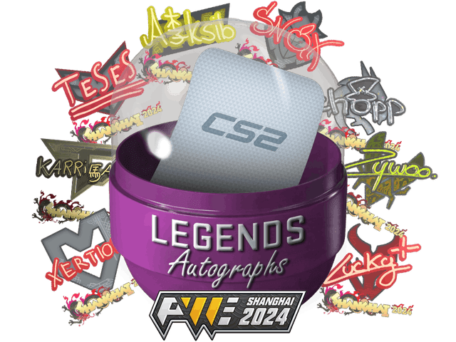 Shanghai 2024 Legends Autograph Capsule