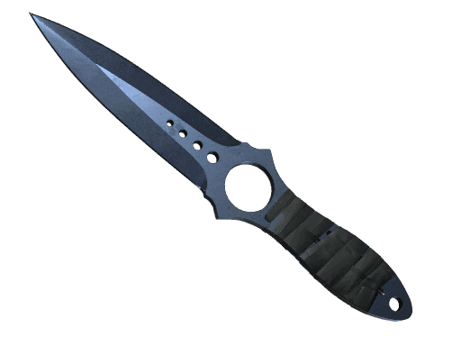★ Skeleton Knife | Blue Steel (Battle-Scarred)