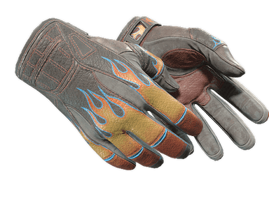 ★ Sport Gloves | Blaze (Well-Worn)