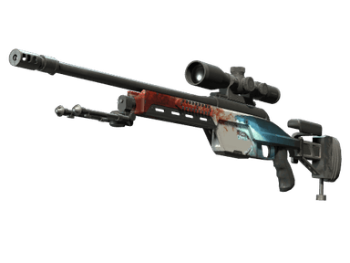 StatTrak™ SSG 08 | Blood in the Water (Factory New)