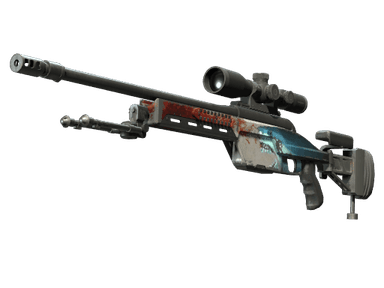 StatTrak™ SSG 08 | Blood in the Water (Field-Tested)