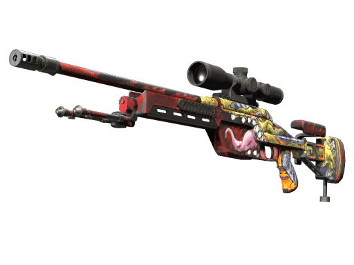 StatTrak™ SSG 08 | Bloodshot (Field-Tested)