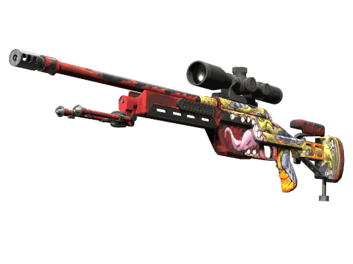 SSG 08 | Bloodshot (Minimal Wear)