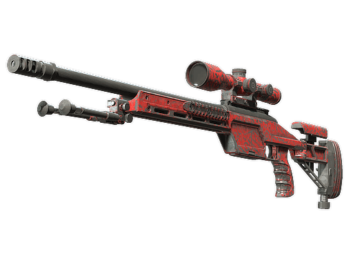 SSG 08 | Calligrafaux (Battle-Scarred)