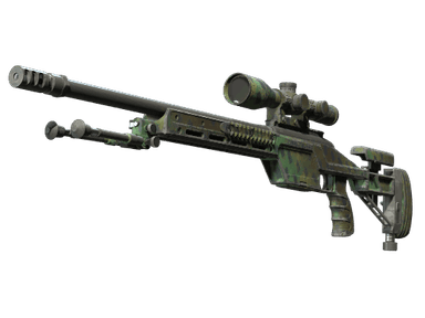 Souvenir SSG 08 | Jungle Dashed (Well-Worn)