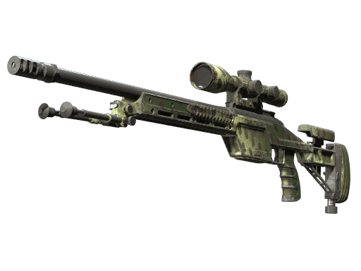 SSG 08 | Lichen Dashed (Well-Worn)