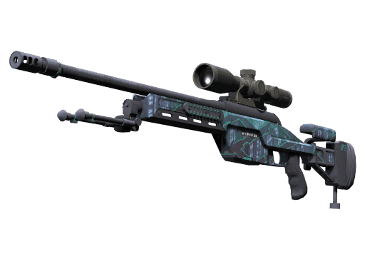StatTrak™ SSG 08 | Mainframe 001 (Well-Worn)